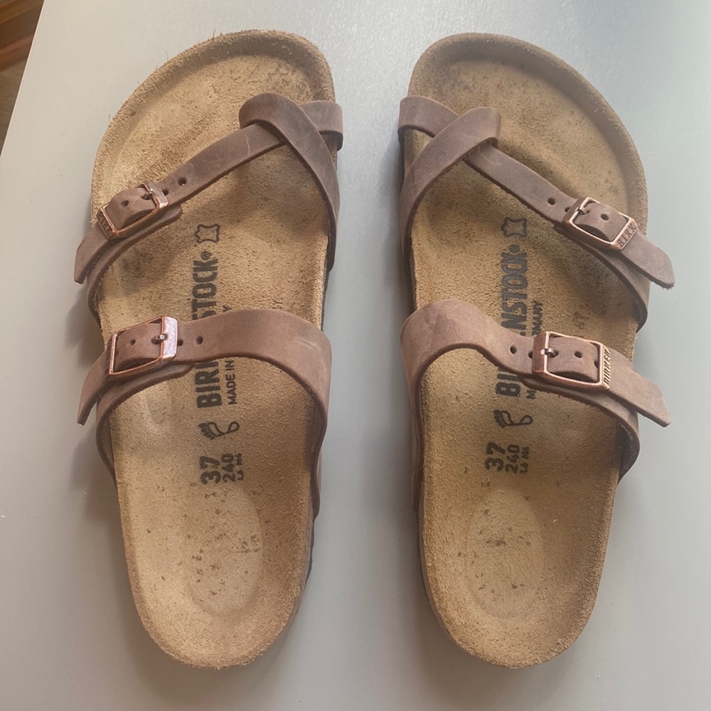 Birkenstock Mayari leather sandal size 6-6.5 (37)
